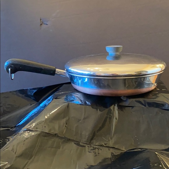 Vintage Revereware 10” skillet WITH LID - Picture 1 of 6